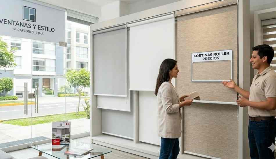 cortinas roller precio